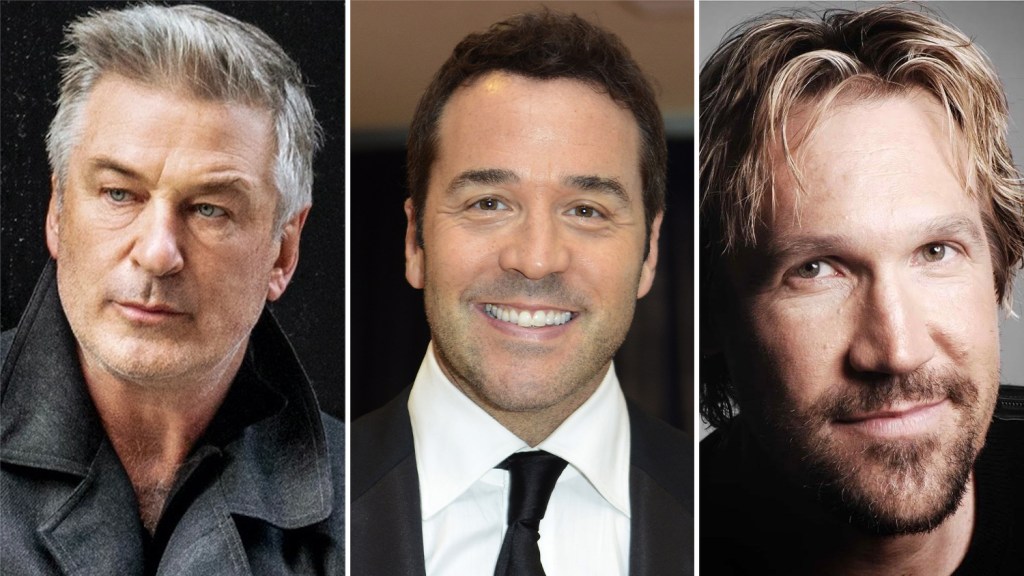 Alec Baldwin, Jeremy Piven and David A.R. White