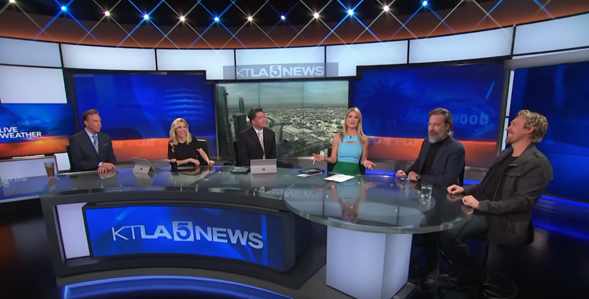 Archive image: KTLA — Interview with John Corbett